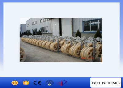 Κίνα γραμμή μετάδοσης φραγμών τροχαλιών σχοινιών καλωδίων ροδών 508MM νάυλον που δένει με σπάγγο τα εργαλεία προς πώληση