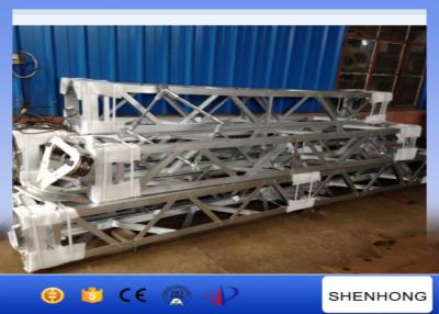 China Inner Suspended Aluminum Gin Pole For Transmission Line Tower Erection for sale