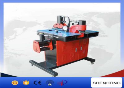Chine Machine de cuivre de processeur de barre omnibus pour la coupe et le trou de recourbement PunchingDHY-200 de barre omnibus électrique à vendre