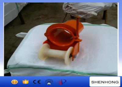 Chine Fil du diamètre 100MM de tube tirant le chemin de câbles en cloche de rouleau de poulie tirant des rouleaux à vendre