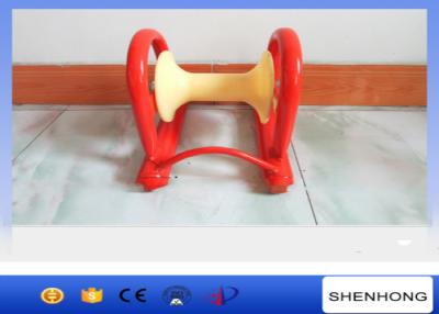 Chine Type câble de pont de communication tirant la ligne guide de Straing de poulie de rouleau de câble à vendre