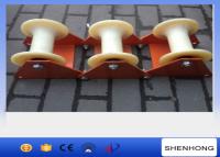 China cabo da câmara de visita da largura de 230MM que coloca o desgaste do rolo que resiste com roda de nylon à venda