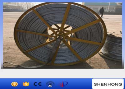 Chine 24MM tressés ont galvanisé les fils non tournants 375KN du câble métallique 12 cassant la charge à vendre
