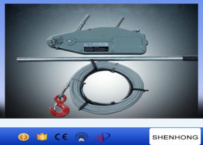 Китай Веревочка провода вытягивая кабель подъема вытягивая ручную лебедку Тирфор веревочки инструментов 20М продается
