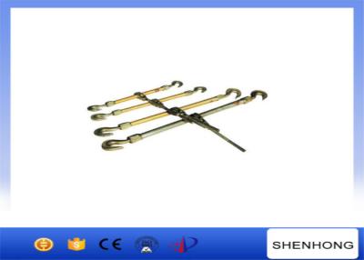 China SJS-3 30KN Double Hook Ratchet Turnbuckle For  Tightening Conductor and Wire for sale