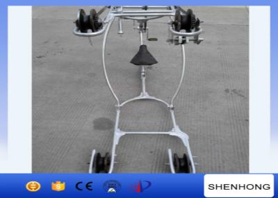 China Línea aérea instalación del conductor que ata el carro de la antena del conductor de las herramientas en venta