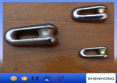 China SLU-8 U Shape Pilot Wire Rope Connectors Fixed Joints Anti Bend For Pulling 80KN Rated load for sale