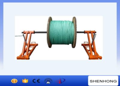 China Portable Scissor Lift Cable Drum Jacks 4 Ton 1800mm Max. Drum Width for sale