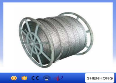 China 18 Strands Anti Twist Wire Rope / Galvanized Steel Wire Rope 252kN 20mm Diameter for sale