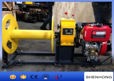 China 188 F Diesel Cable Winch Air-Cooled Wire Rope Hoist Cable Pulling Winch for sale