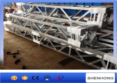 Chine La construction en coupe de tour usine l'outil suspendu intérieur en aluminium de construction de tour de Flèche de levage à vendre
