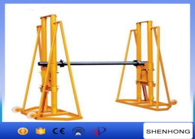 China Lightweight Hydraulic Cable Jack Stand 3200Mm - 3600Mm Reel Diameter for sale