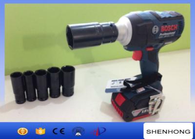China Portable Adjustable Electric Torque Impact Rechargeable Wrench 18V 50 - 60 HZ for sale