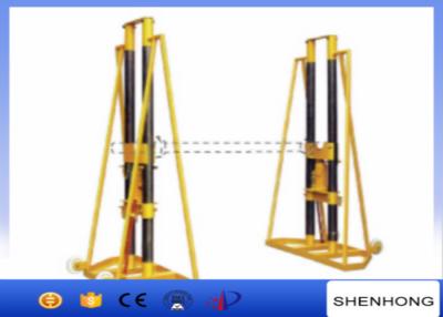 China 15 - 20Ton Electrical Hydraulic Cable Drum Jack Stand For Large Cable Tray for sale