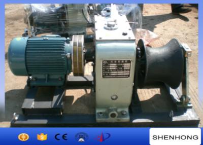 China 220V / 380V 5 Ton Electric Engine Powered Cable Capstan Winch For Pulling for sale