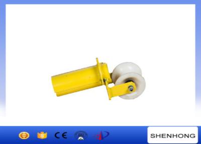 China Underground Cable Laying Equipment / Bell Mouth Cable Pulling Rollers for sale