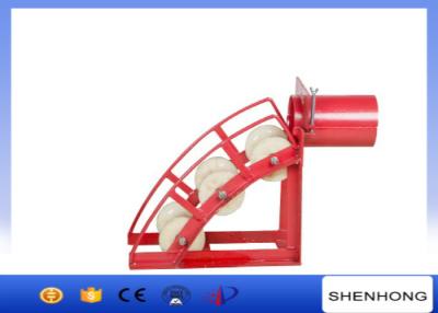 China B Series Cable Entrance Protection Pulley Roller With Three Nylon Wheels for sale