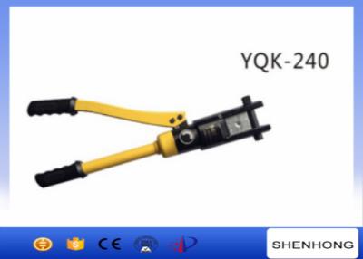 Chine L'outil à sertir de crochet hydraulique manuel de câble, presse hydraulique usine jusqu'à 240mm2 à vendre