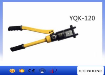 China Yqk-120 Hydraulische plooiende hulpmiddelen, hand hydraulisch pershulpmiddel voor 120mm2 Te koop