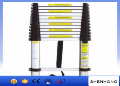 China FRP Overhead Line Construction Tools Multi-section insulating flexible telescopic ladder with light epoxy resin for sale
