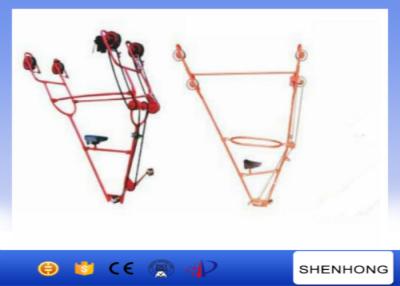 China Inspection trolleys and overhead line bicycles for two bundle conductors for sale