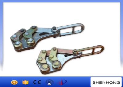 China 10-30KN Overhead Line Construction Tools Eccentric dual-cam earth wire grips for pulling cable wire for sale