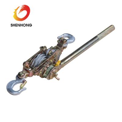 China Ratchet Withdrawing Overhead Line Construction Tools , Wire Rope Tightener for sale
