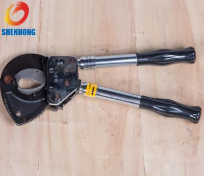 China Power Construction Tools Hand Ratchet Cable Cutter J30 For Copper and Aluminum Cable for sale