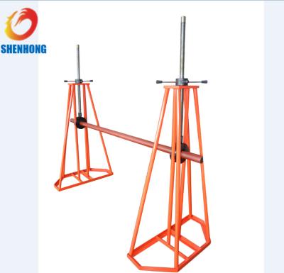 China ISO Underground Cable Installation ToolsReel Payout Stand for Power Construction for sale