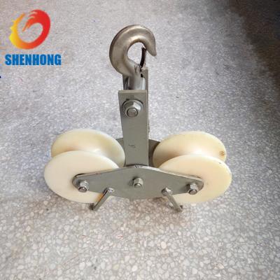 China Model SHR-2.5 Stringing Block With Tandem Sheave for power construction for sale