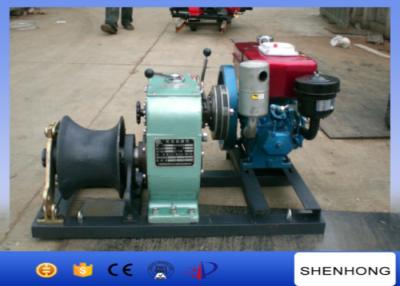 China Small 5 Ton Reversing Cable Pulling Tools Winch With Water Cooled Diesel Engine for sale