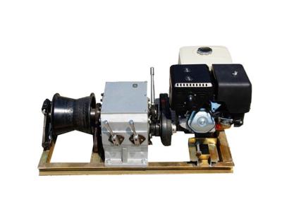 China 8 Ton Single Drum Engine Powered Winch for Wire Rope Pulling for sale