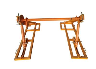 China Integrated Cable Drum Jacks , Cable Reel Jack Stands For Supporting Reel for sale