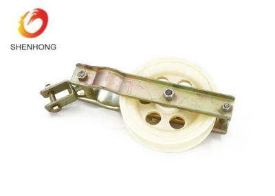 China No Deformation Cable Pulling Pulley , Cable Pulley Block For Stringing for sale