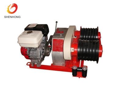 China Three Ton Diesel Cable Winch For Laying Cable Or Erecting Of Pole Pylon for sale