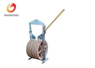 China Helicopter Stringing Blocks Large Diameter Rope Pulley For Stringing Pilot Rope By An Helicopter for sale