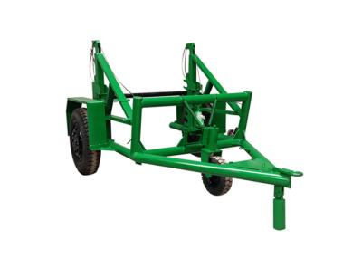 China 3t 5t 8t 10t Spray Painting Cable Drum Trailer With Damping Device for sale