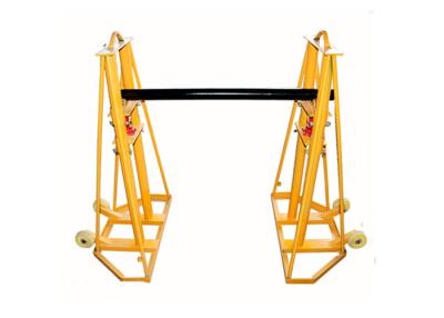 China 5 6 8 10 12T Steel Frame Hydraulic Cable Drum Lifting Jack for sale
