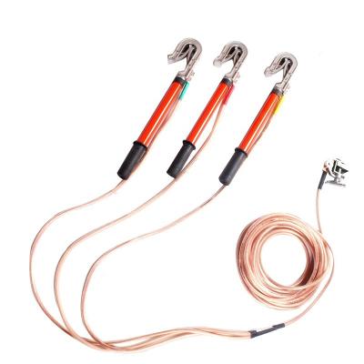 China High Voltage Earthing Rod With Earthing Wire for sale