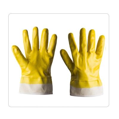 China Automotive Industry Canvas Cuff Water Resistant Gloves for sale
