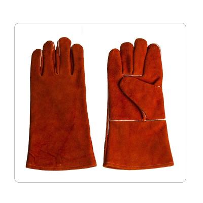 China Automotive Leather Cotton Lining Welding Work Gloves for sale