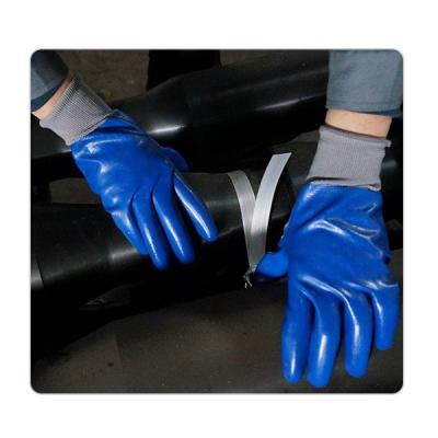 China 13 Gauge Nitrile Coating Water Resistant Gloves for sale