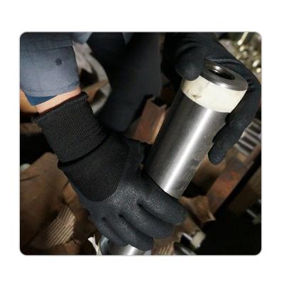 China Men Cold Proof Nitrile Water Resistant Winter Gloves for sale