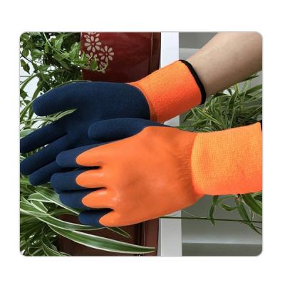 China 2132X Acrylic Brushed Knit 10G Thermal Warm Waterproof Work Gloves for sale