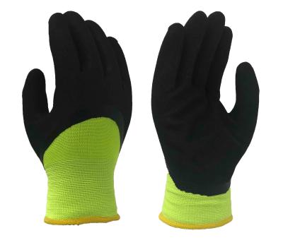 China 7 Gauge Hi-viz Acrylic Winter Work Gloves for sale