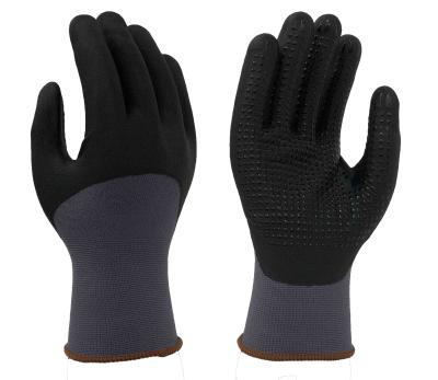 China 24cm High Dexterity Cold Weather Extreme Winter Work Nitrile Gloves for sale