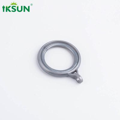 China ABS Plastic Drapery Curtain Rod Rings Sapphire Color With Sanding Process for sale