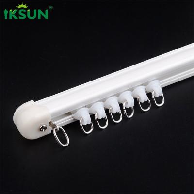 China 0.5mm Ultrathin Aluminium Curtain Track For Window Shower Multifunctional for sale