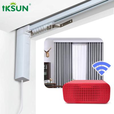 China Noise Free Motorized Curtain Rail , Smart Curtain Track System 1.3mm Thickness for sale