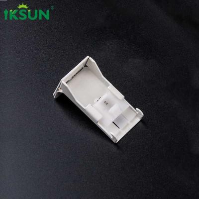 China Bendable Metal Curtain Track End Brackets Single Wall Mounted 2.5mm Thickness for sale